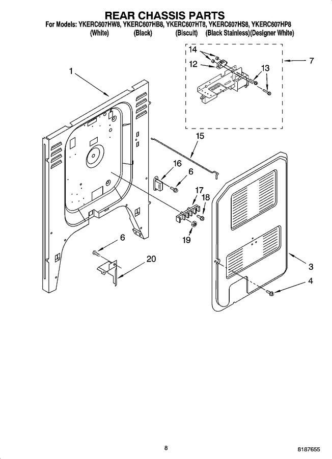 Diagram for YKERC607HB8