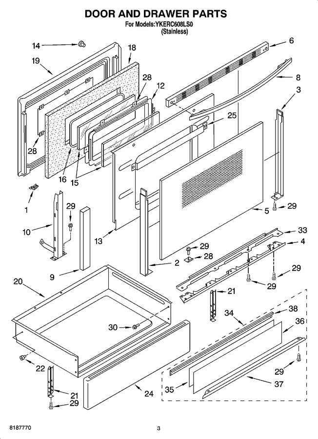 Diagram for YKERC608LS0