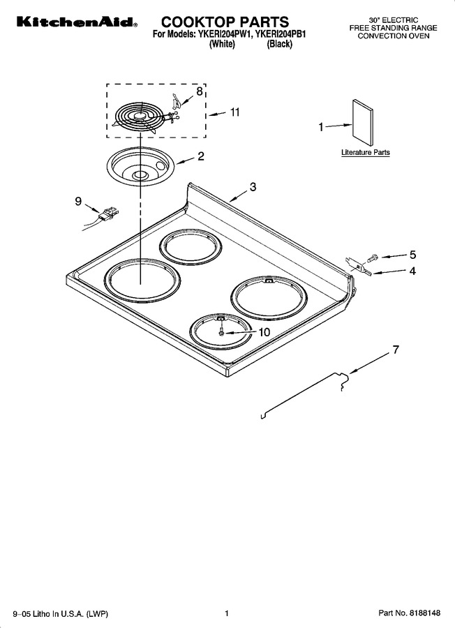 Diagram for YKERI204PW1