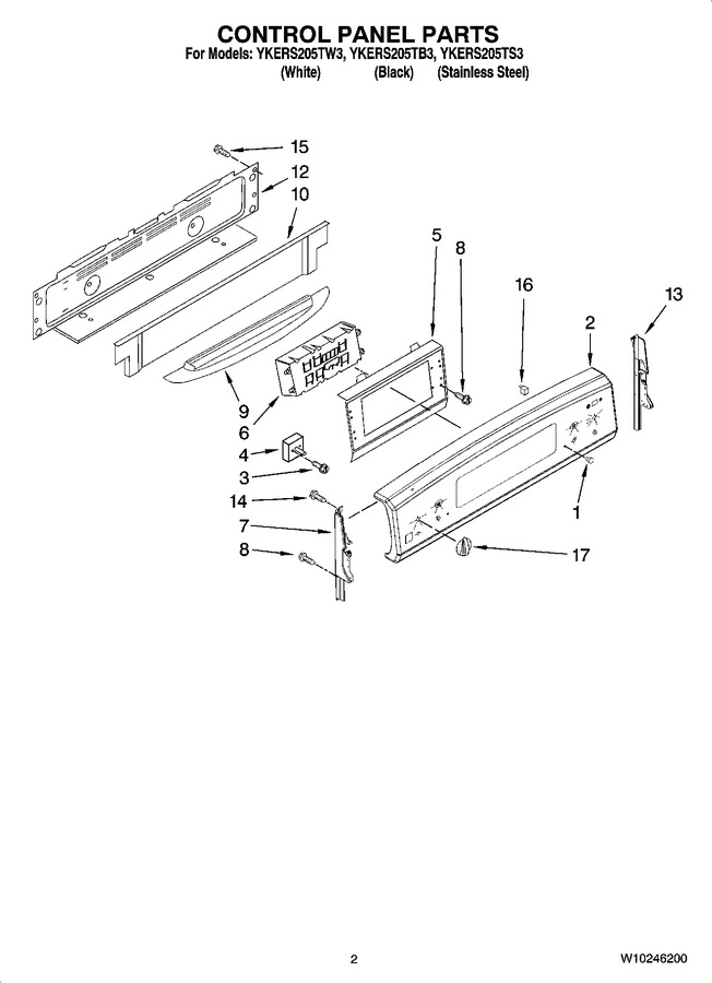 Diagram for YKERS205TS3