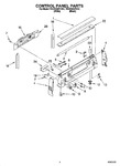 Diagram for 02 - Control Panel Parts