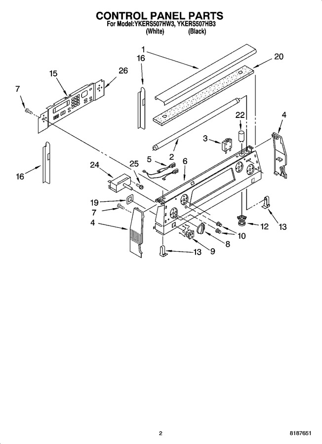 Diagram for YKERS507HB3