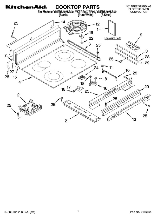 Diagram for YKERS807SP00