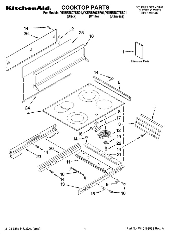 Diagram for YKERS807SB01