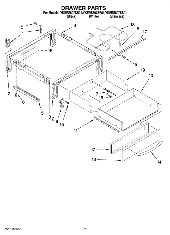Diagram for YKERS807SS01