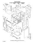 Diagram for 02 - Oven Parts
