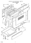 Diagram for 03 - Door And Drawer Parts