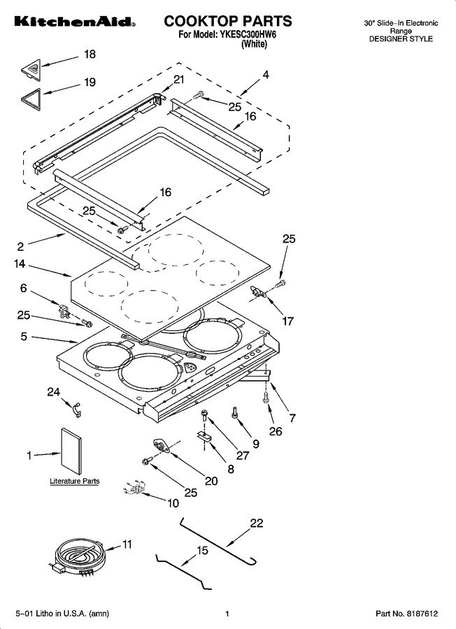 Diagram for YKESC300HW6