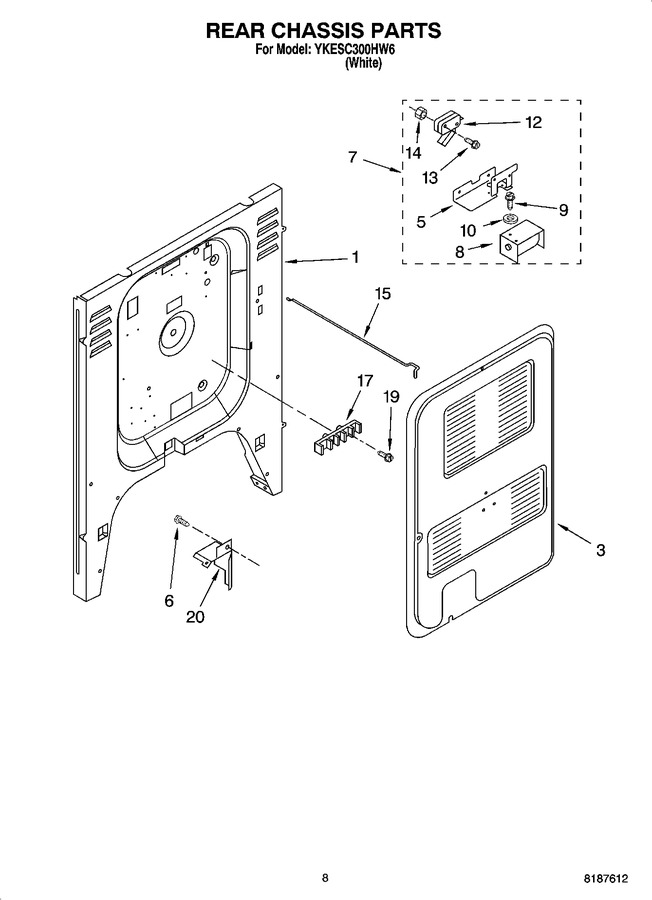 Diagram for YKESC300HW6