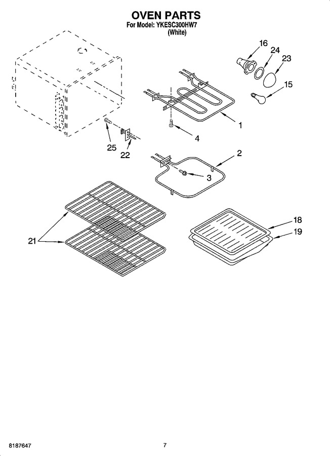 Diagram for YKESC300HW7