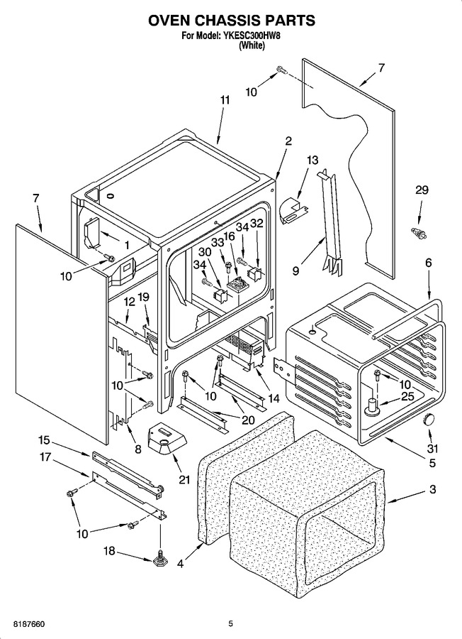 Diagram for YKESC300HW8