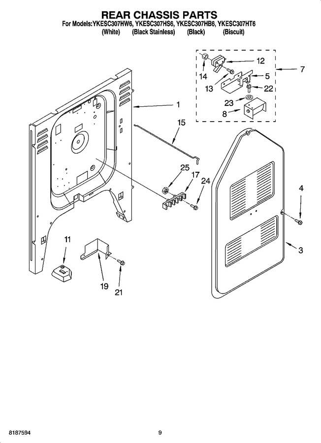Diagram for YKESC307HW6