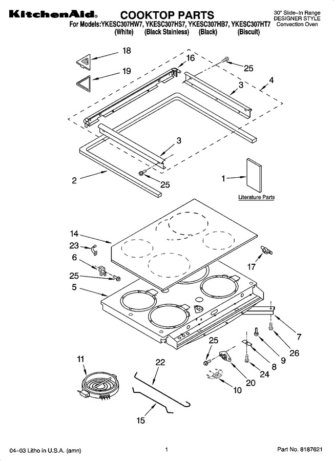Diagram for YKESC307HS7