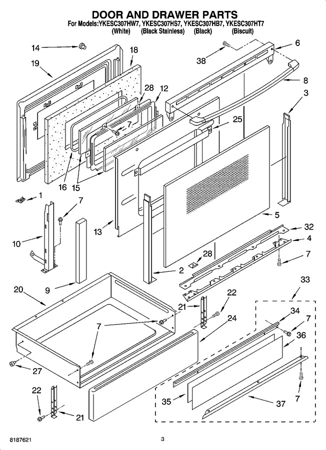 Diagram for YKESC307HB7
