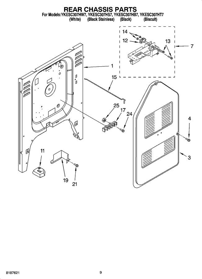 Diagram for YKESC307HW7