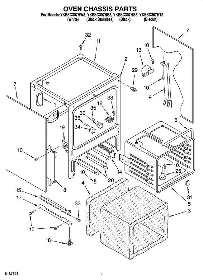 Diagram for YKESC307HS8