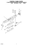 Diagram for 04 - Control Panel Parts