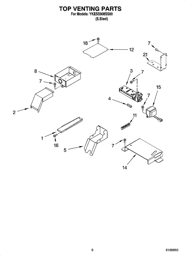 Diagram for YKESS908SS00