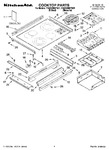 Diagram for 01 - Cooktop Parts