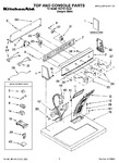 Diagram for 01 - Top And Console Parts