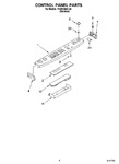 Diagram for 03 - Control Panel Parts