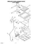 Diagram for 06 - Broiler & Oven Burner Parts