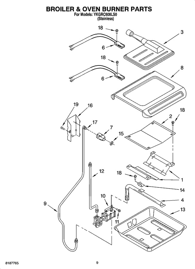 Diagram for YKGRC608LS0