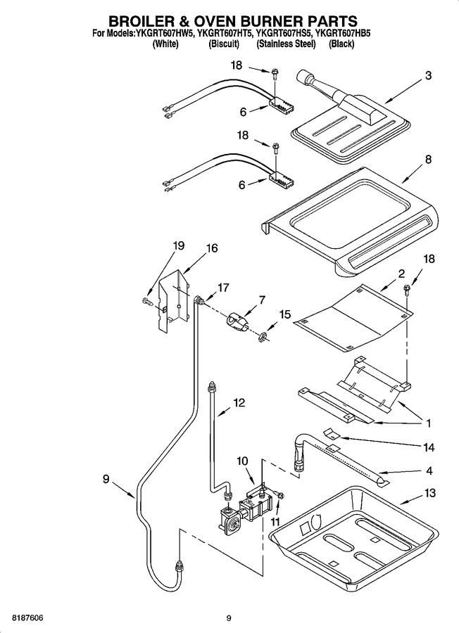 Diagram for YKGRT607HT5