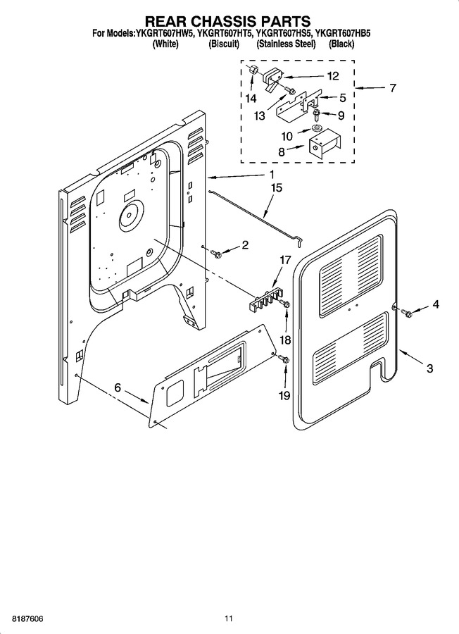 Diagram for YKGRT607HT5
