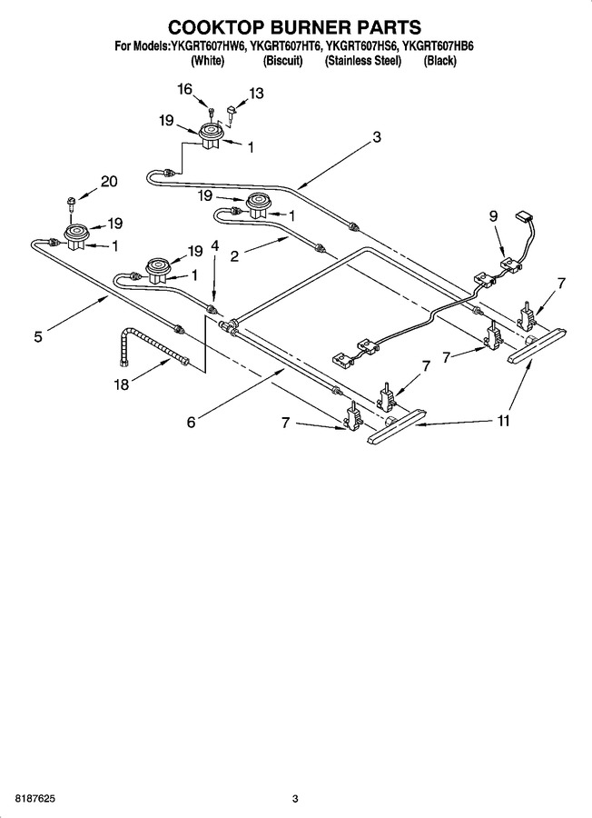 Diagram for YKGRT607HB6