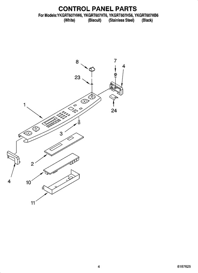 Diagram for YKGRT607HW6