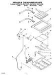 Diagram for 06 - Broiler & Oven Burner Parts