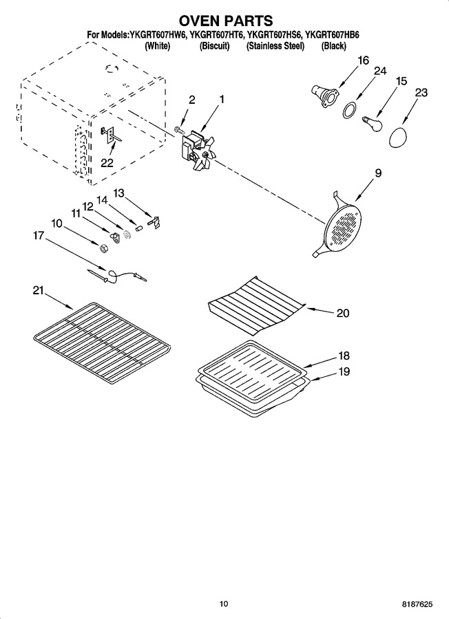 Diagram for YKGRT607HB6
