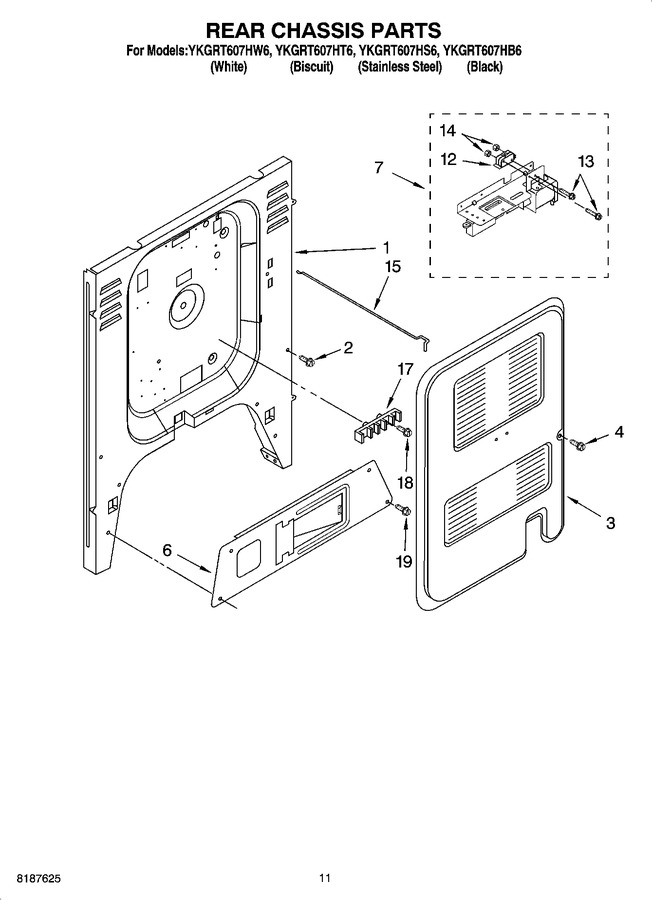 Diagram for YKGRT607HB6