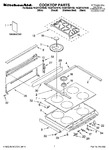 Diagram for 01 - Cooktop Parts