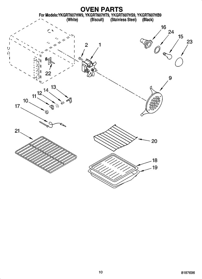Diagram for YKGRT607HS9