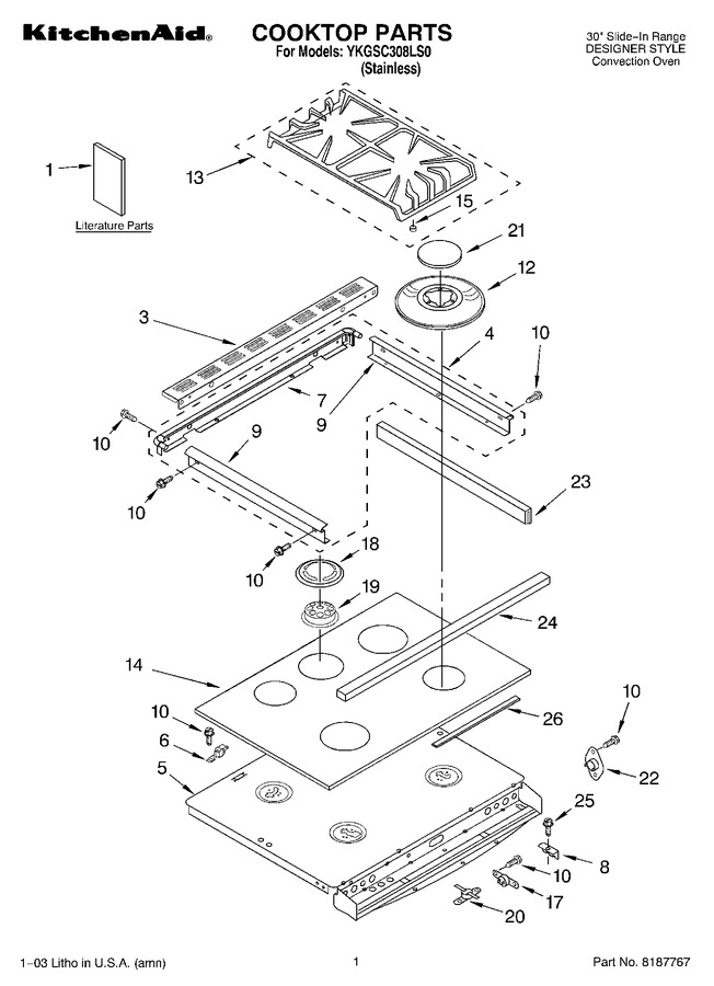 Diagram for YKGSC308LS0