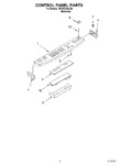 Diagram for 03 - Control Panel Parts