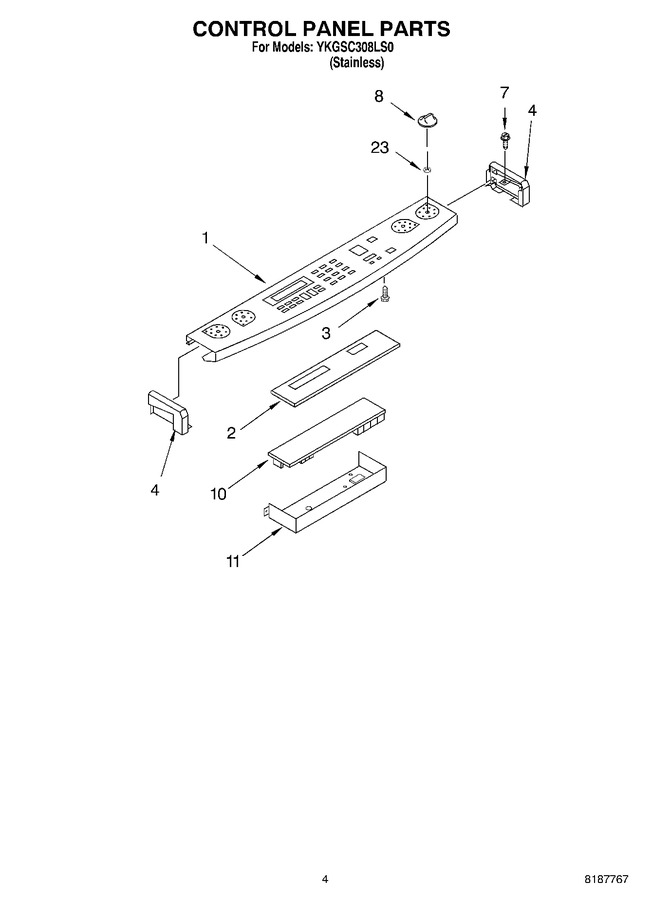 Diagram for YKGSC308LS0
