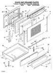 Diagram for 04 - Door And Drawer Parts