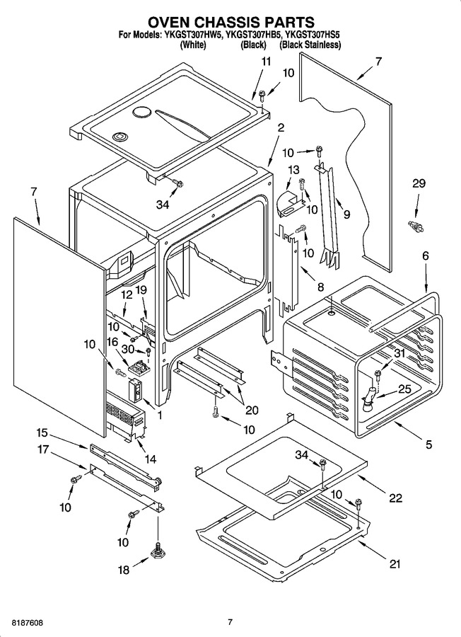 Diagram for YKGST307HS5