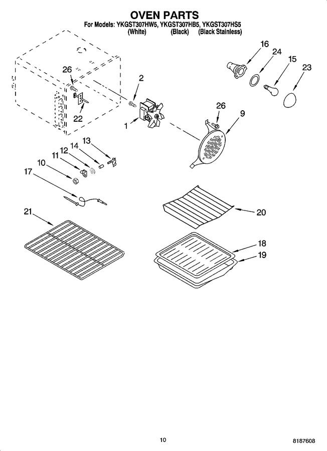 Diagram for YKGST307HB5