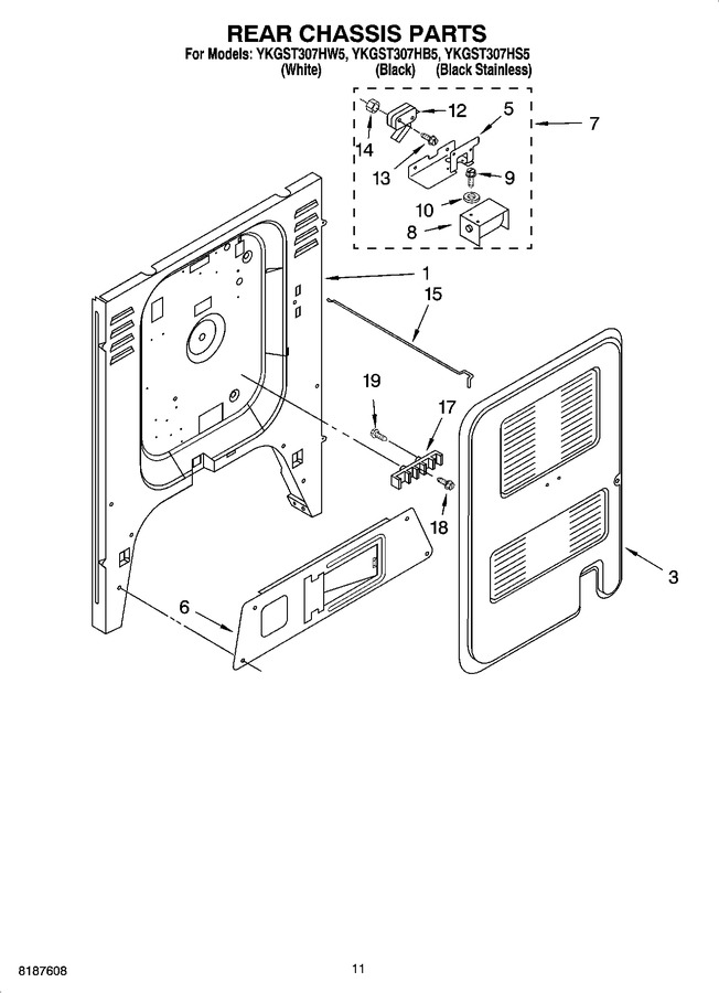 Diagram for YKGST307HB5