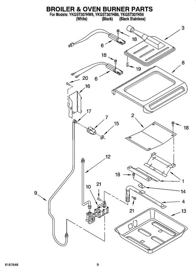 Diagram for YKGST307HS6