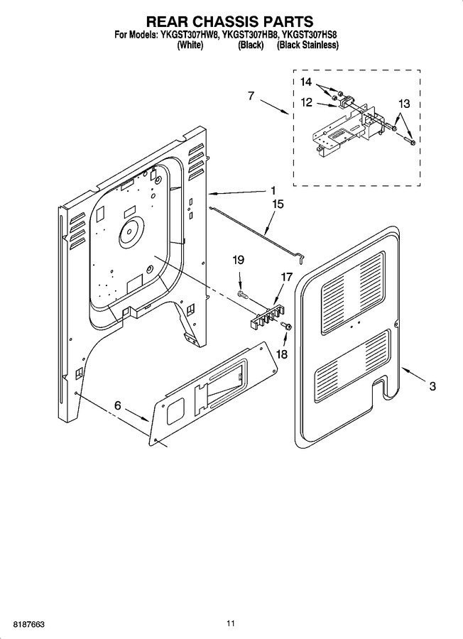 Diagram for YKGST307HB8