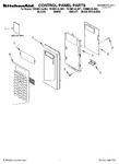 Diagram for 01 - Control Panel Parts