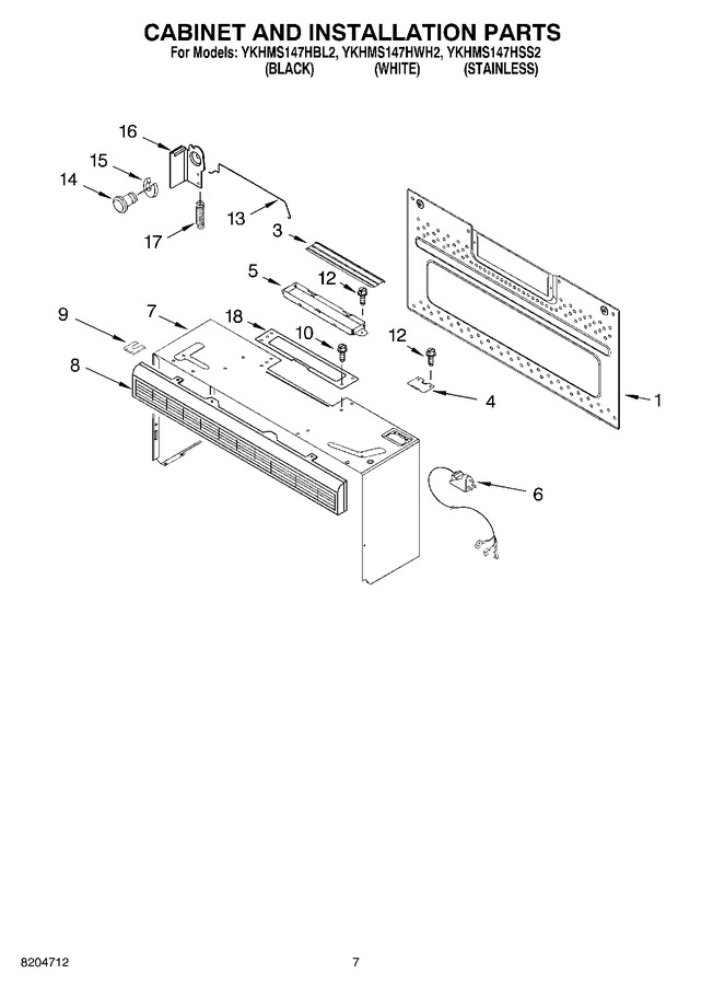 Diagram for YKHMS147HSS2
