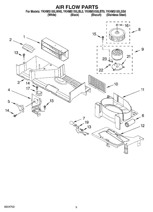 Diagram for YKHMS155LWH0