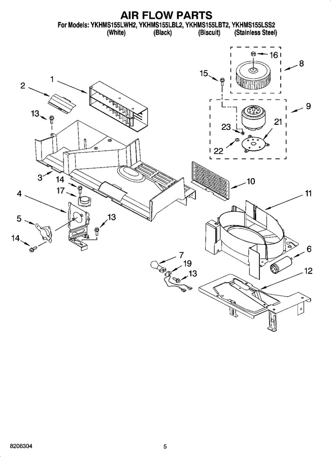 Diagram for YKHMS155LWH2