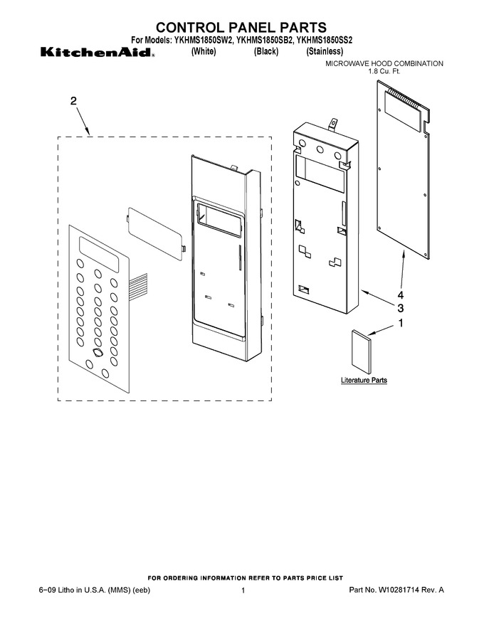 Diagram for YKHMS1850SW2